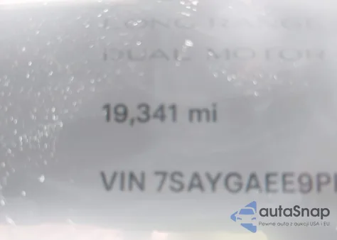 2023 Tesla Model Y from USA, damaged, VIN 7SAYGAEE9PF846733